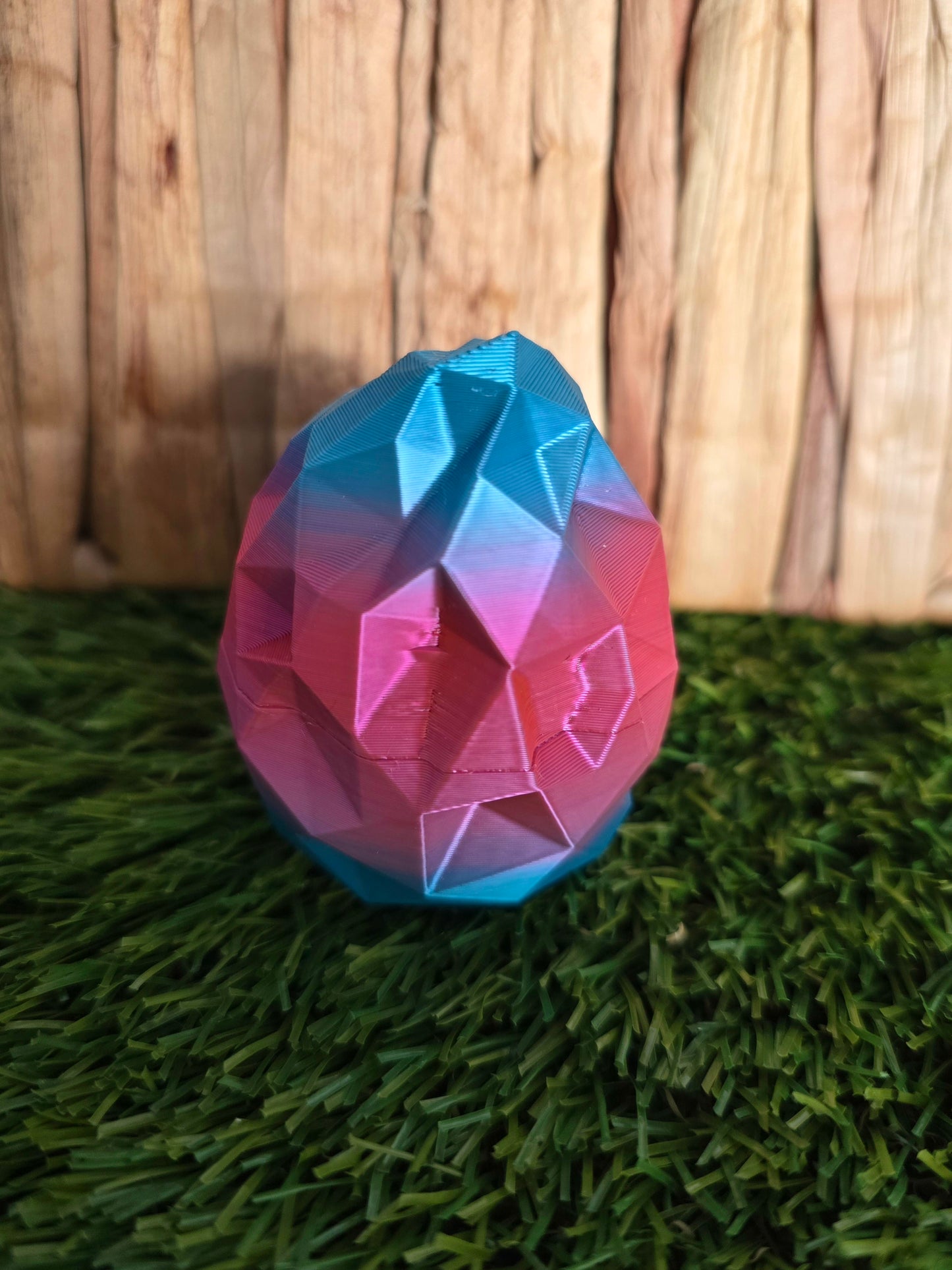 3D Printed Dino Egg with Tiny Dinosaur Inside