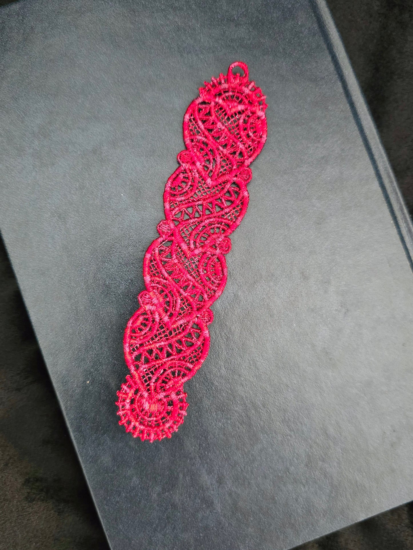 Heart Lace Bookmark