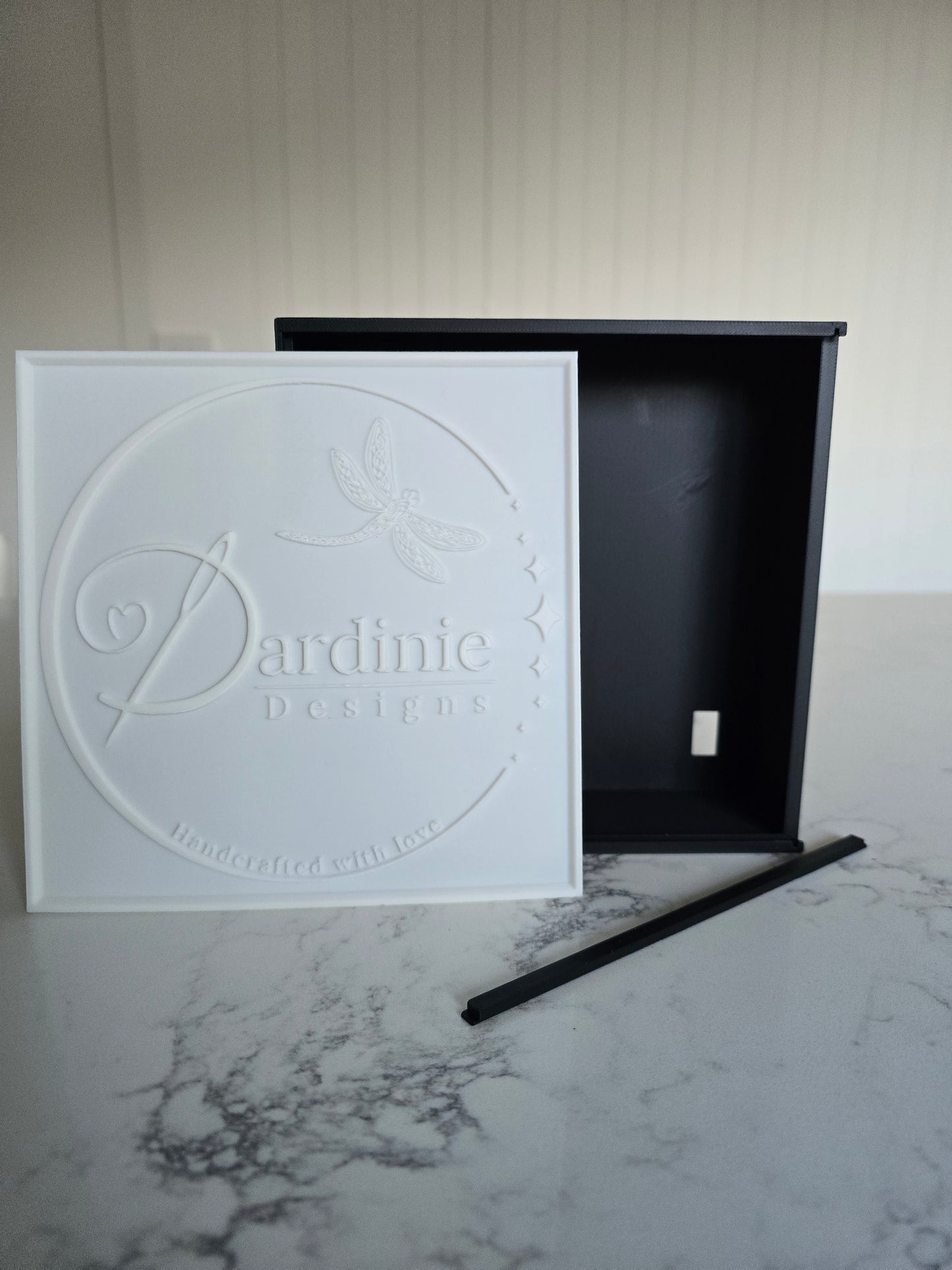 Custom 3D Printed Lithophane Lightbox Keepsake – Memorial, Wedding, Baby or Pet Photo - Light not included