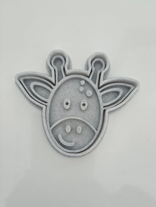 Giraffe 3D Printed Playdough Cutters - set of 2