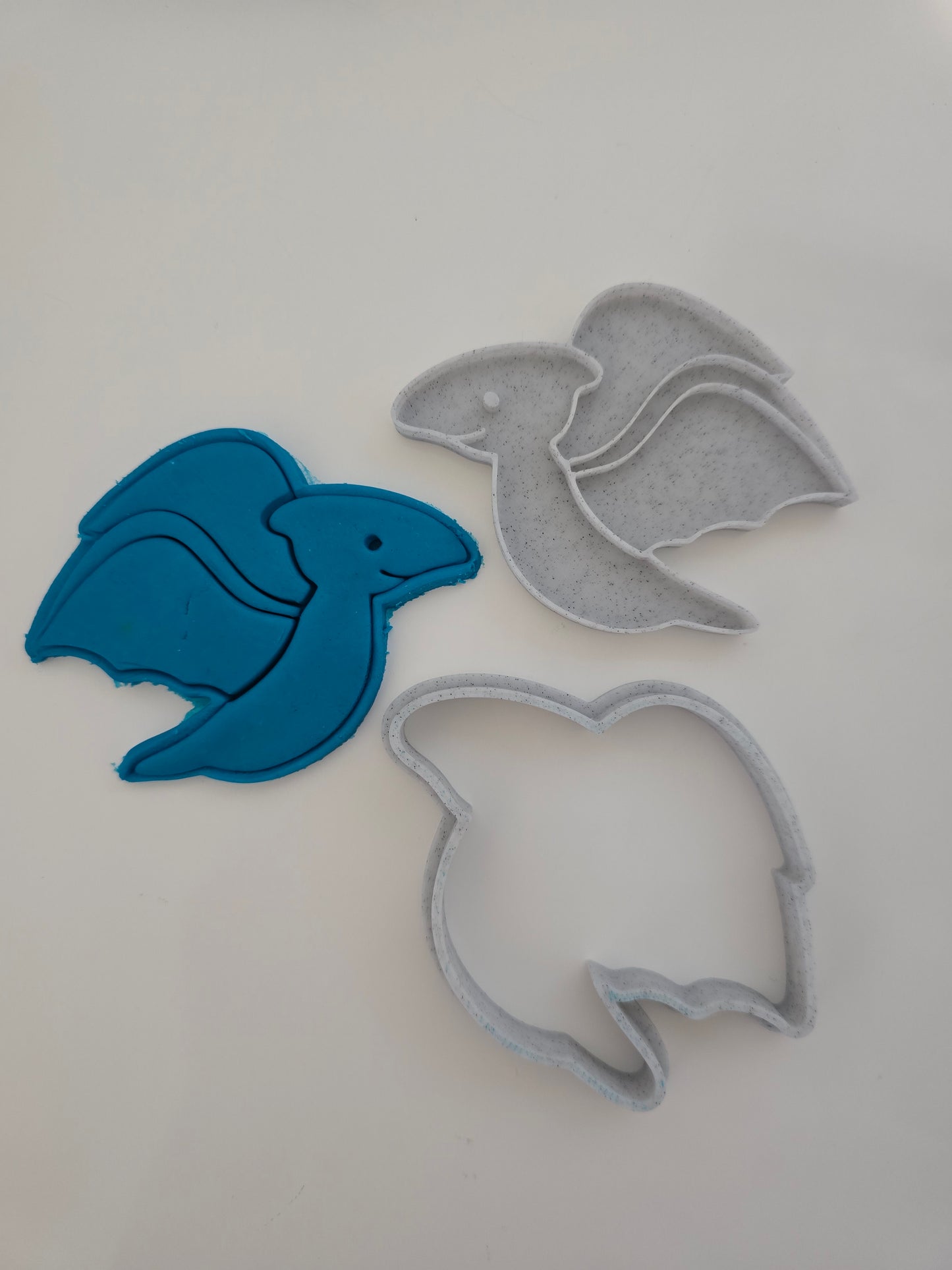 Dinosaur 3D Printed Playdough Cutters - set of 2